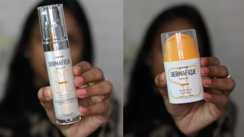 Dermafique Soleil Defense Sunscreen Review Photos Price