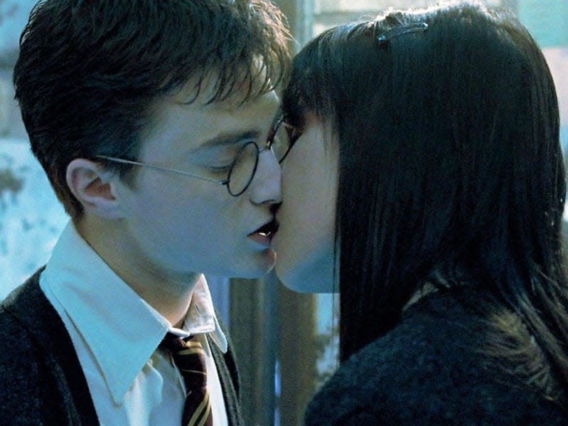 harry potter cho chang kiss