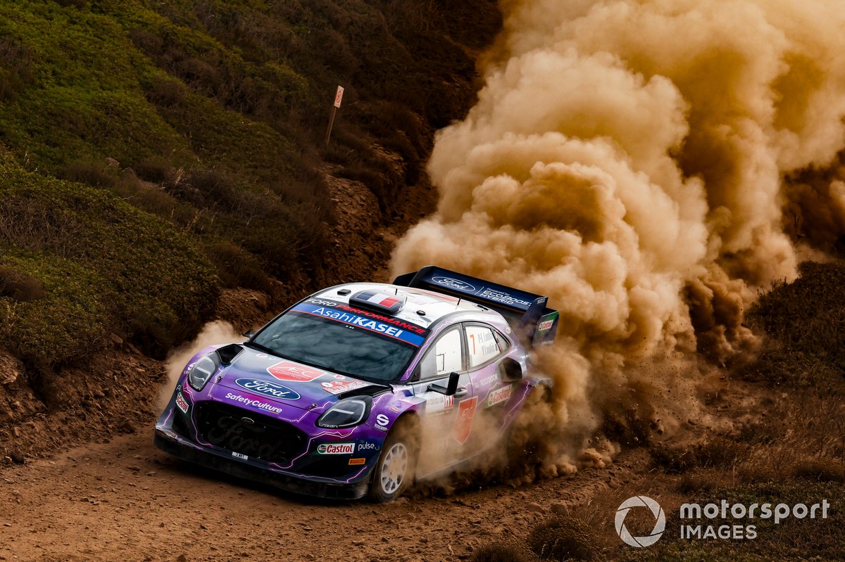 Pierre-Louis Loubet, Vincent Landais, M-Sport Ford World Rally Team Ford Puma Rally1