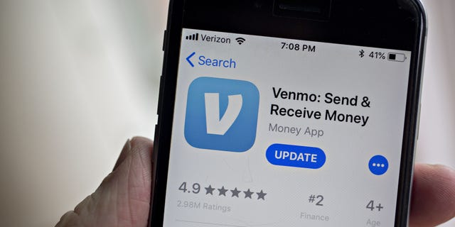 The Paypal Holdings Inc. Venmo application is displayed in the App Store on an Apple Inc. iPhone in an arranged photograph taken in Washington, D.C., U.S., on Monday, July 23, 2018. Venmo said it processed more than $40 billion of payments in the last 12 months and grew 50 percent in the first quarter. 